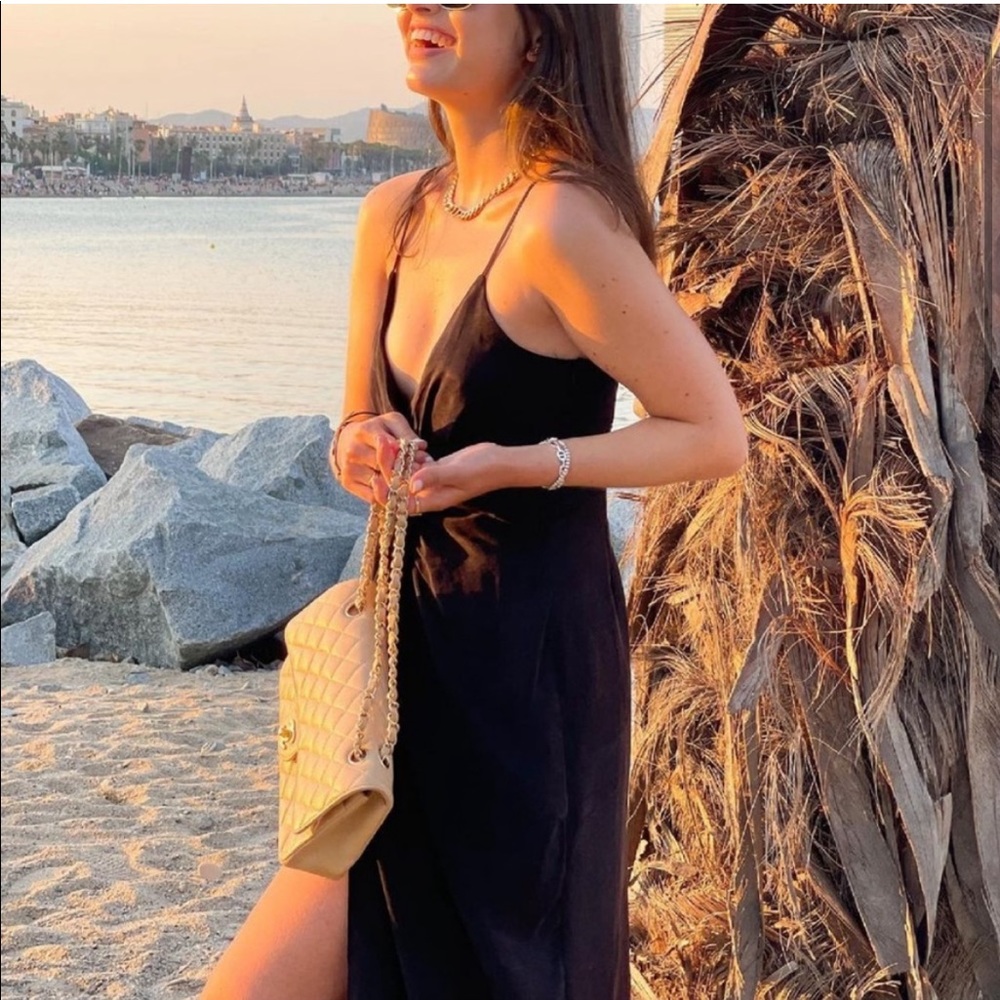 NWT Zara Draped Dress size Small - Picture 4 of 11